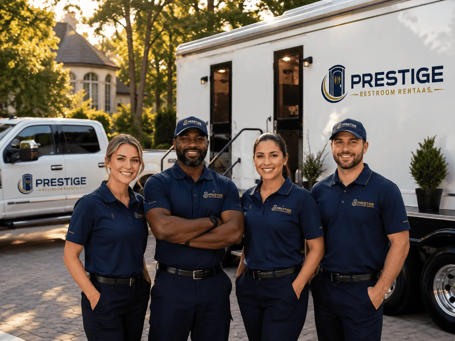 Trusted Luxury Portable Restrooms company in Assumption, IL
